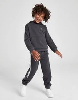 Lacoste Tape Fleece Overhead Hoodie Children