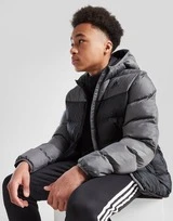 Adidas Colour Block Padded Jacket Junior