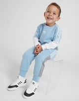 Adidas Originals Chevron Colour Block Crew Tracksuit Infant