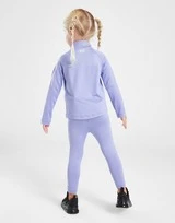 Under Armour Girls' Fade Logo 1/4 Zip Tracksuit Infant - immagine 6