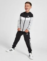 Adidas Colour Block Full Zip Tracksuit Children