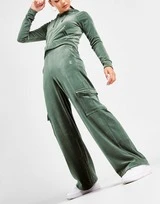 JUICY COUTURE Diamante Velour Cargo Track Pants