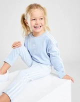 Adidas Originals Girls' Velour Crew Tracksuit Infant